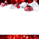 ECards for the New 2026 year by email New Year's card with christmas tree decorations