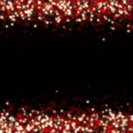 ECards for the New 2026 year by email Animated flashing black-red postcard