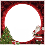 ECards for the New 2026 year by email Postcard with Santa Claus and gifts